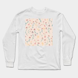 Cross-Stitch Appalachia: Flowers Long Sleeve T-Shirt